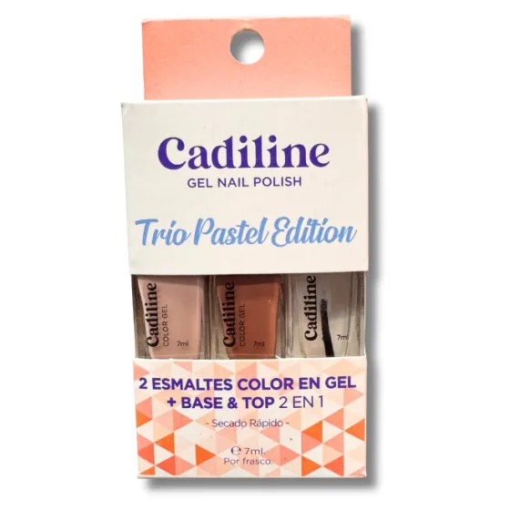 1224 CADI ESMALTE TRIO CHOCOLATE