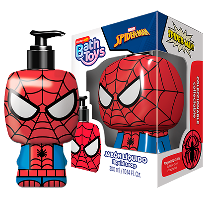 SPIDERMAN JABON LIQUIDO BT x300