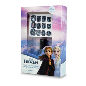 FROZEN ESMALTE CON STICKERS