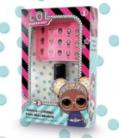 LOL ESMALTE CON STICKERS