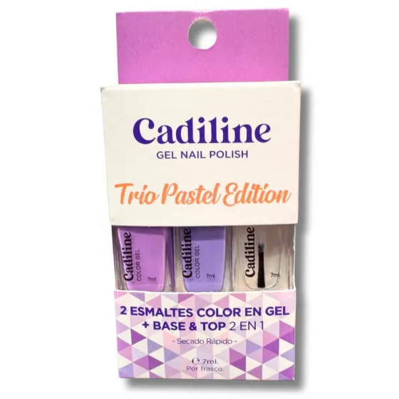 1222 CADI ESMALTE TRIO LILA