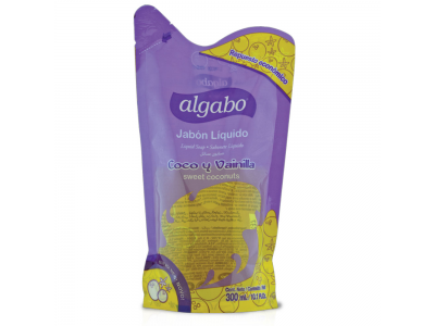 ALGABO JABON LIQUIDO D.P. COCO Y VAINILLA 300