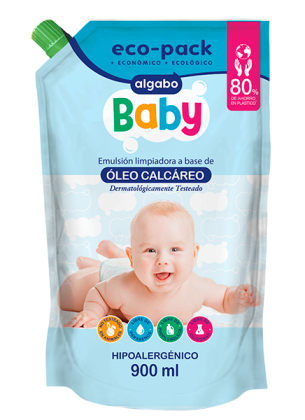 EMULSION LIMPIADORA BABY OLEO CALCAREO DOY PACK x900ml