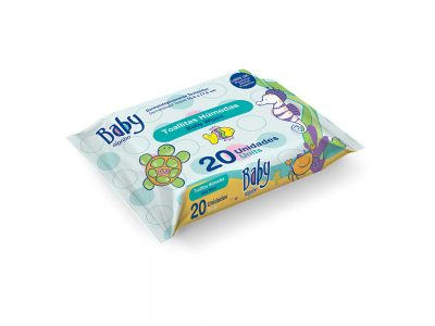 BABY TOALLITAS HUMEDAS WIPES x 20