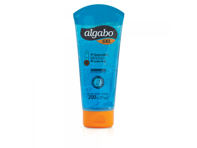 ALGABO GEL CAP. FIJACION FUERTE AZUL x 200