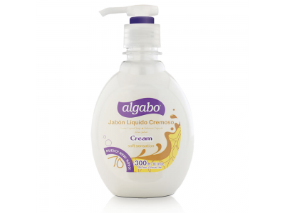 ALGABO JABON LIQUIDO C/VALV CREAM X 300