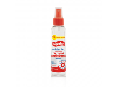 ALCOHOL SPRAY ULTRA C/ GLICERINA x 125