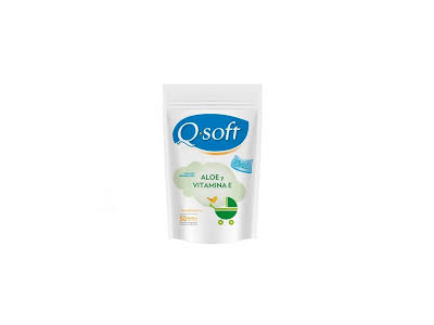 Q - SOFT  BABY ALOE VERA/ VIT E D.P. X 50