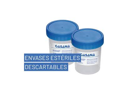 GASANA FRASCO ESTERIL X125 A GRAN  X225 UNIDADES