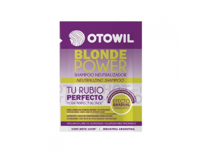 SHAMPOO BLONDE sobre x 10 grs