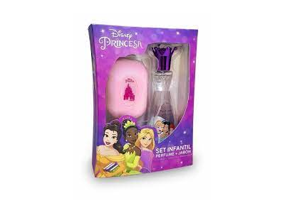 PRINCESAS SET PERFUME/JAB TOCADOR