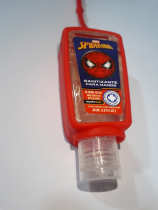 SANITIZANTE HOLDER SPIDERMAN x30ml